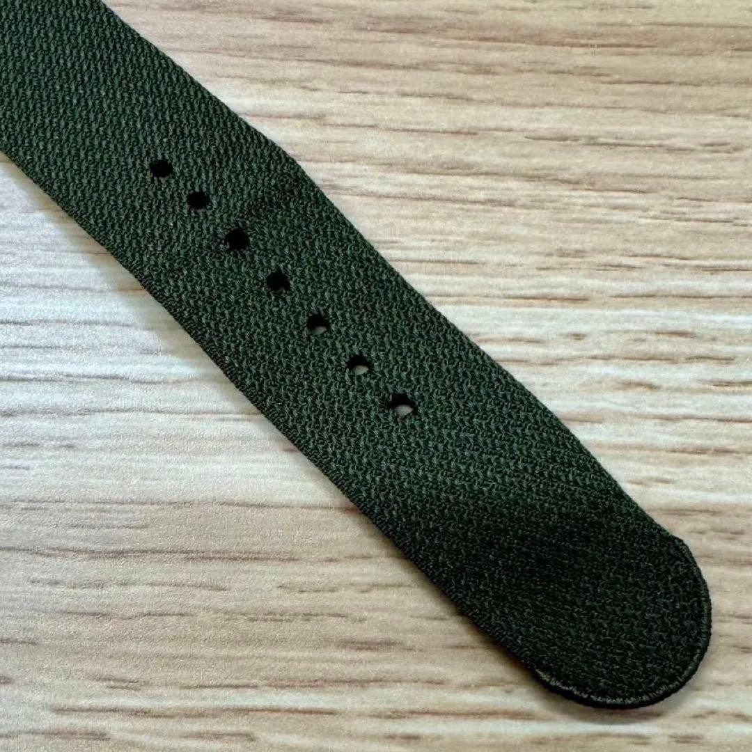 TUDOR Black Bay 41 Olive Green Fabric Watch Strap Band 22mm Woven Nylon