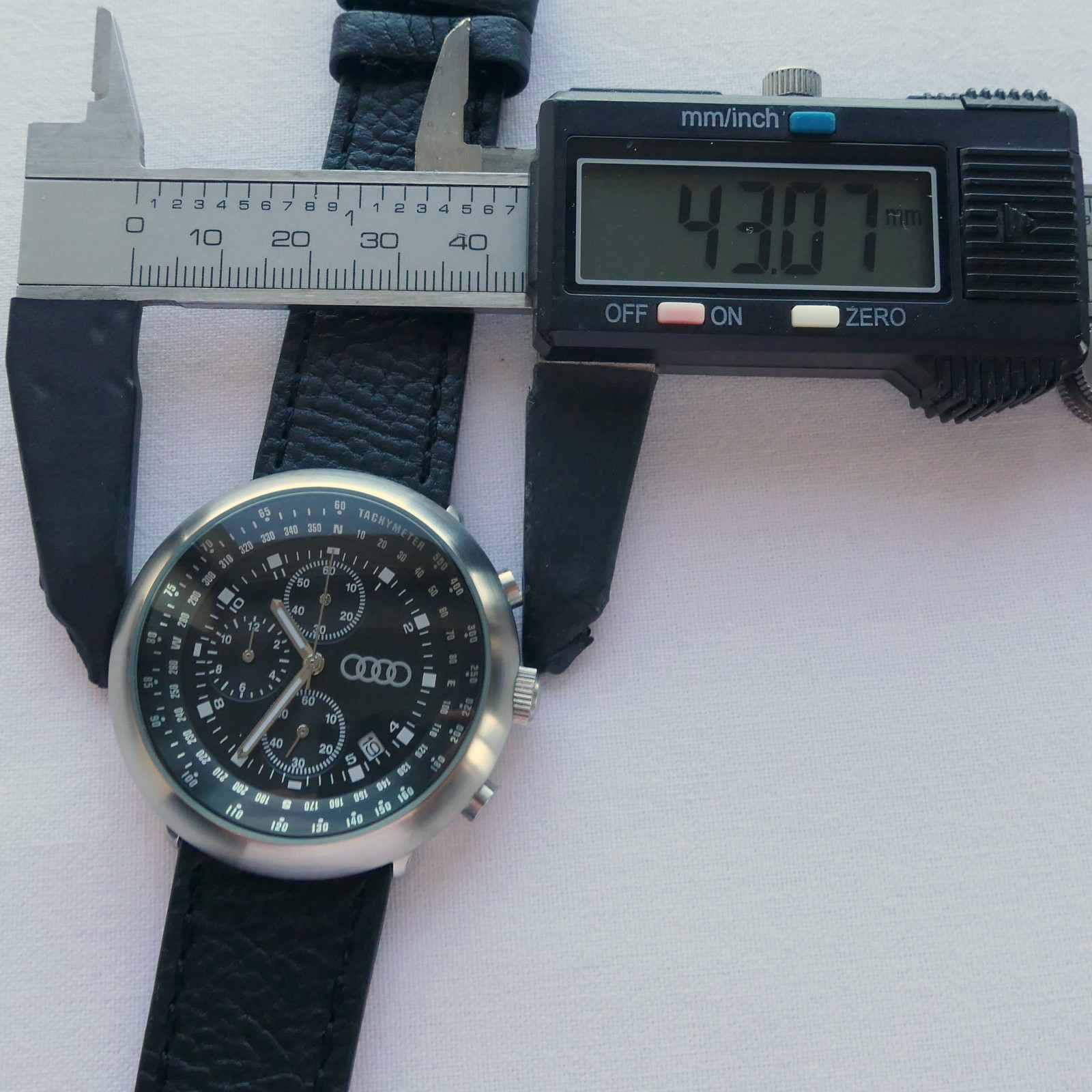 Audi Classic Car Accessory Motorsport S Line Sport Racing Chronograph Watch