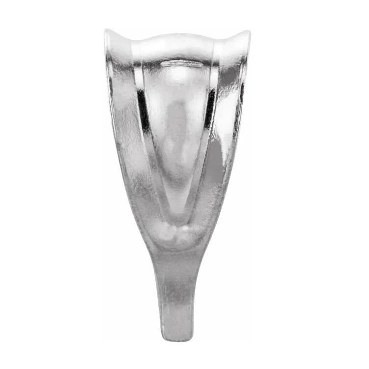 1 Piece 5mm x 3.75mm Open bail in 14K Yellow Gold or White Gold