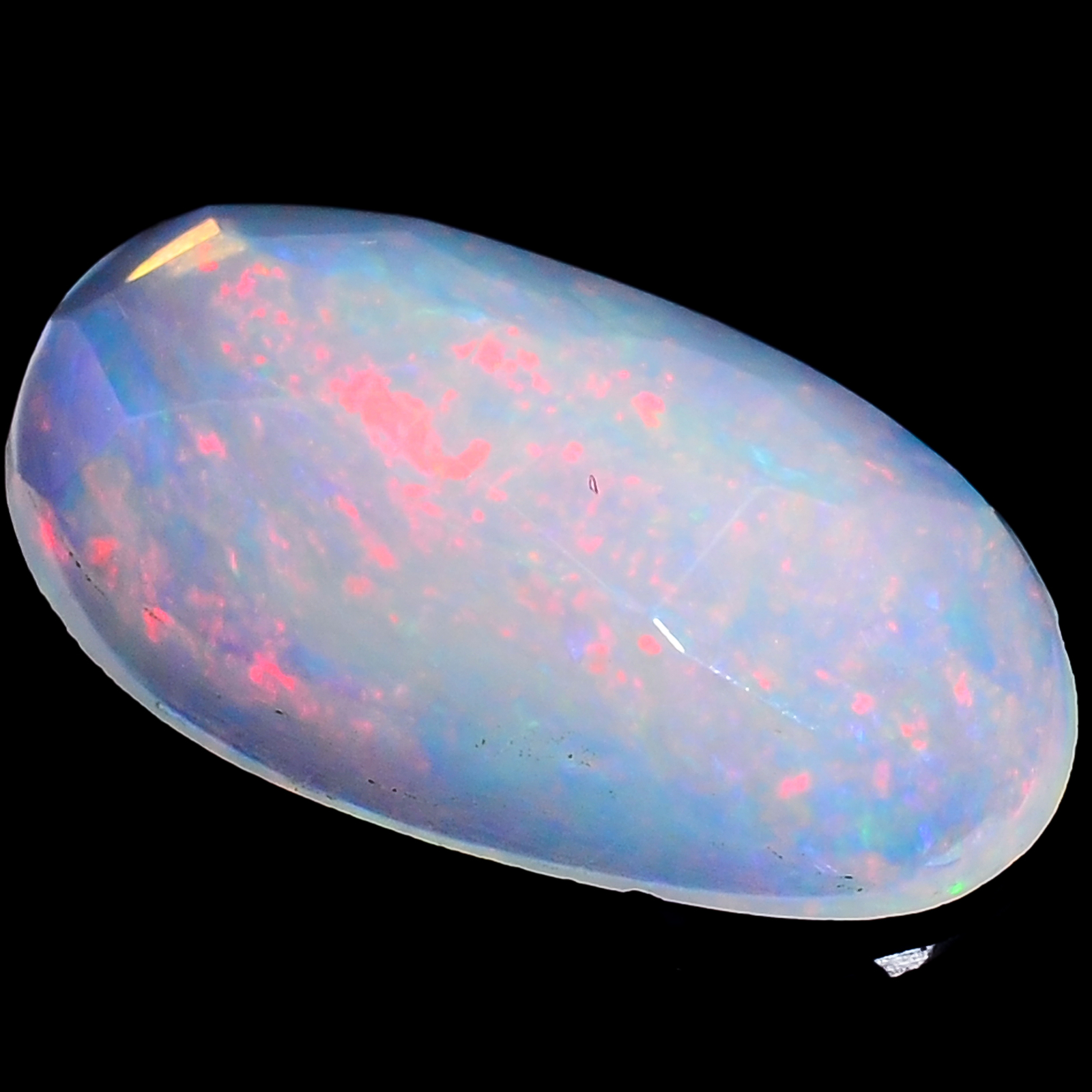 Natural Ethiopian Opal Faceted Rose Cut Loose Gemstone 1.15 Ct 12X7X3mm GC-31718