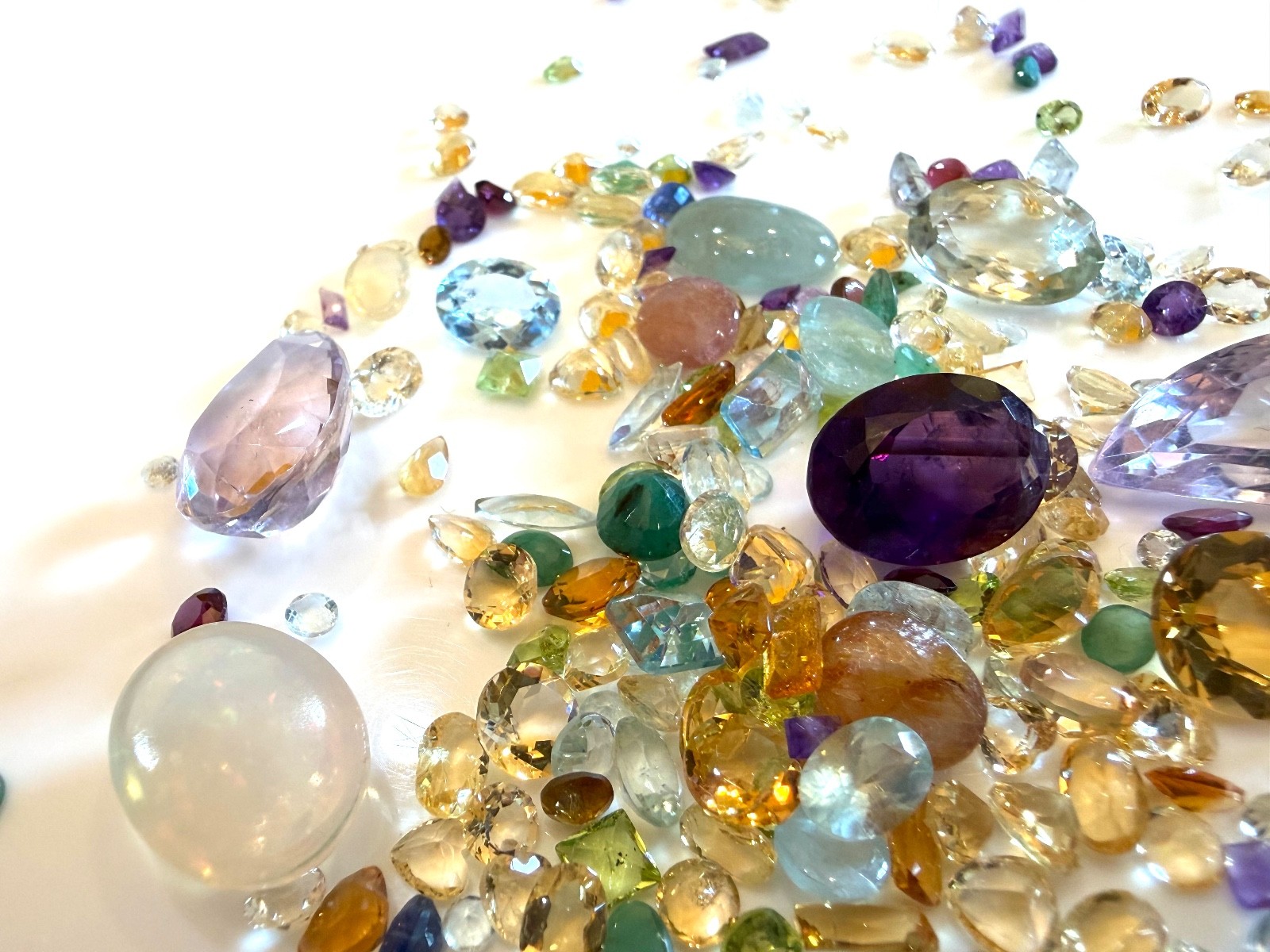 131 CARAT GEM LOT NATURAL UNTREATED GENUINE LOOSE GEMSTONES