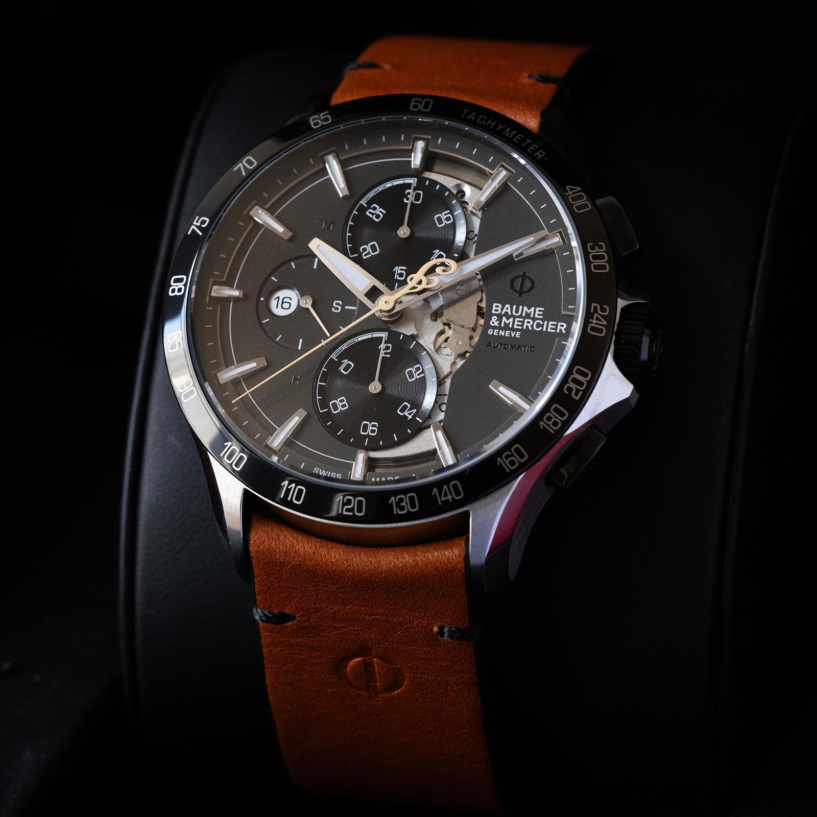 Baume & Mercier – Clifton Club Indian Motorcycle M0A10402