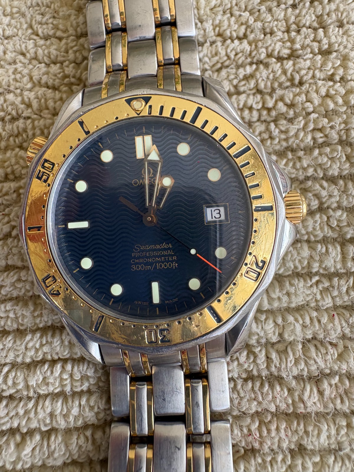 OMEGA SEAMASTER PROFESSIONAL 2531.80 MENS DIVE WATCH – 1997 James Bond era