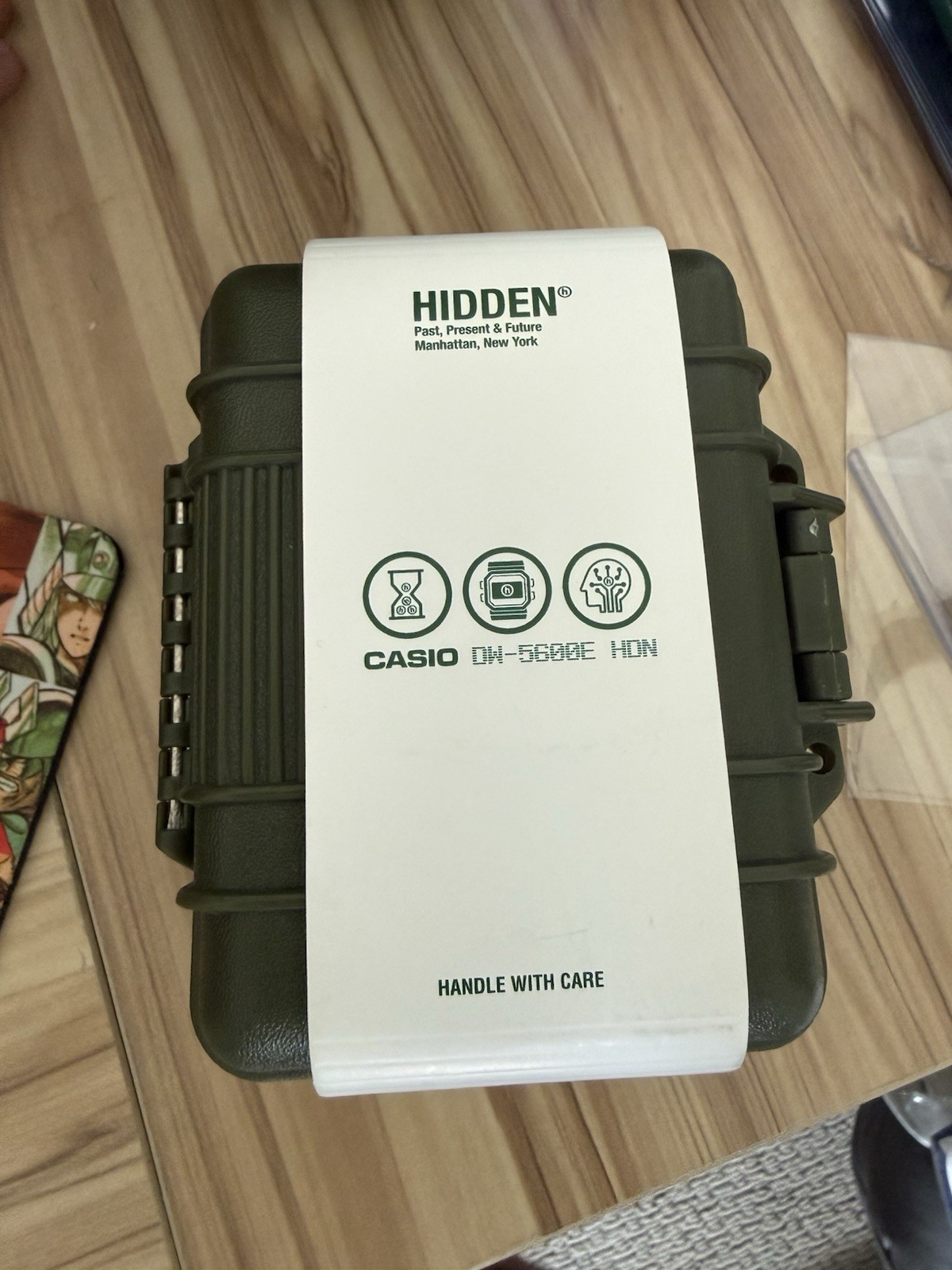 Hidden NY x Casio G-SHOCK DW-5600E with Pelican Box