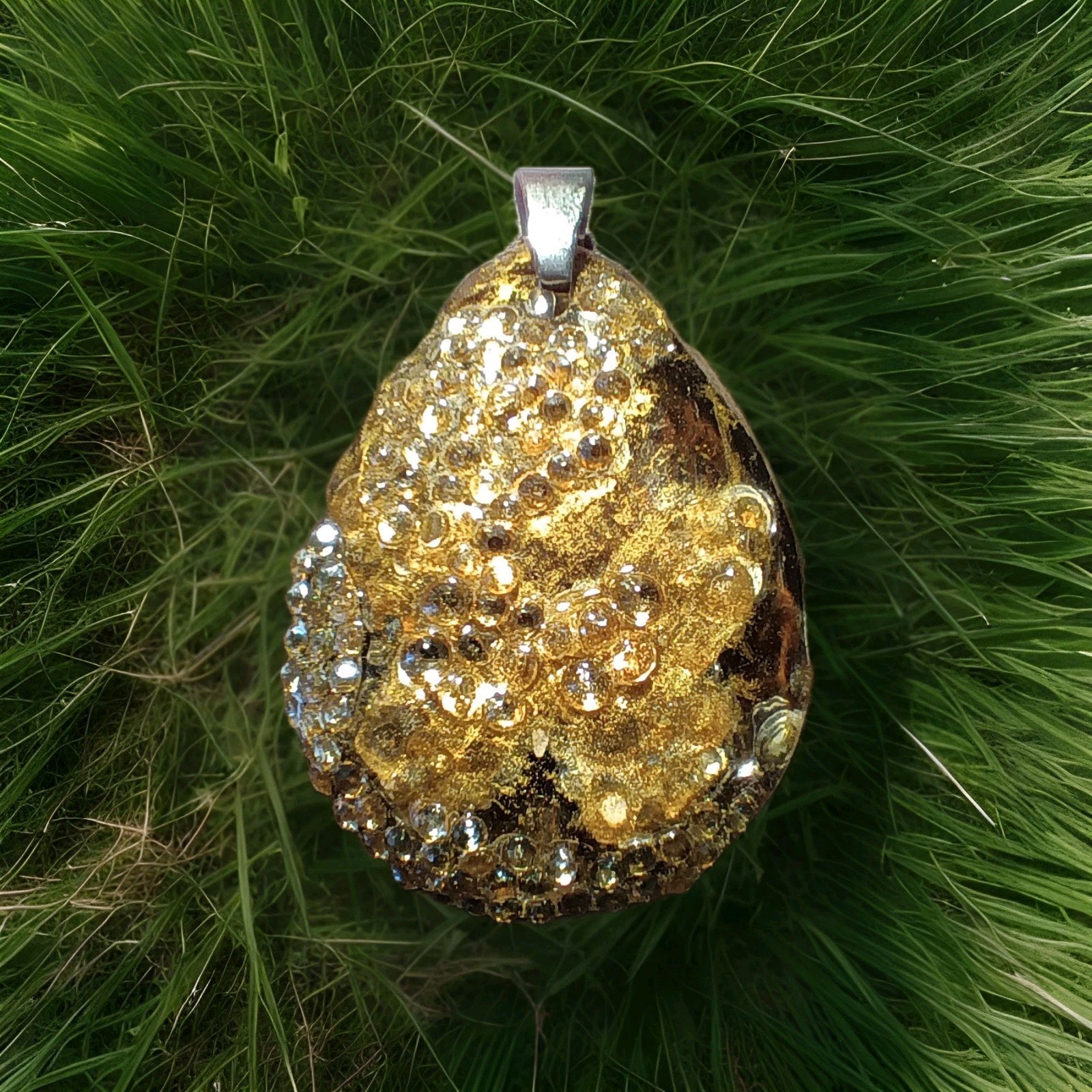 Crystal Butterfly Pendant Necklace, Reversible The Budget Friendly Perfect Gift!