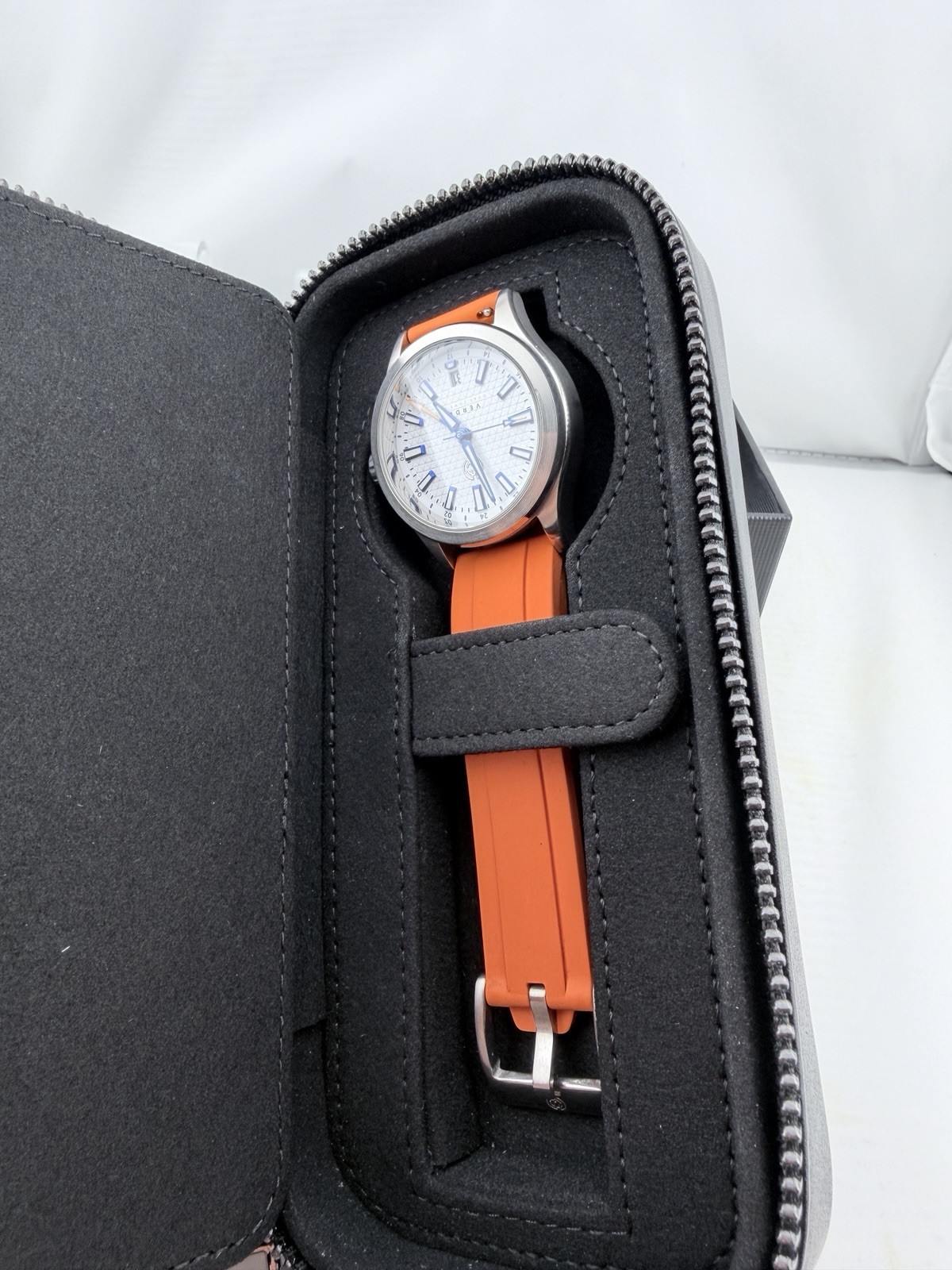 Henry Archer Vesterhav & Verden GMT Watch Set w/ Travel Case + 2 Straps