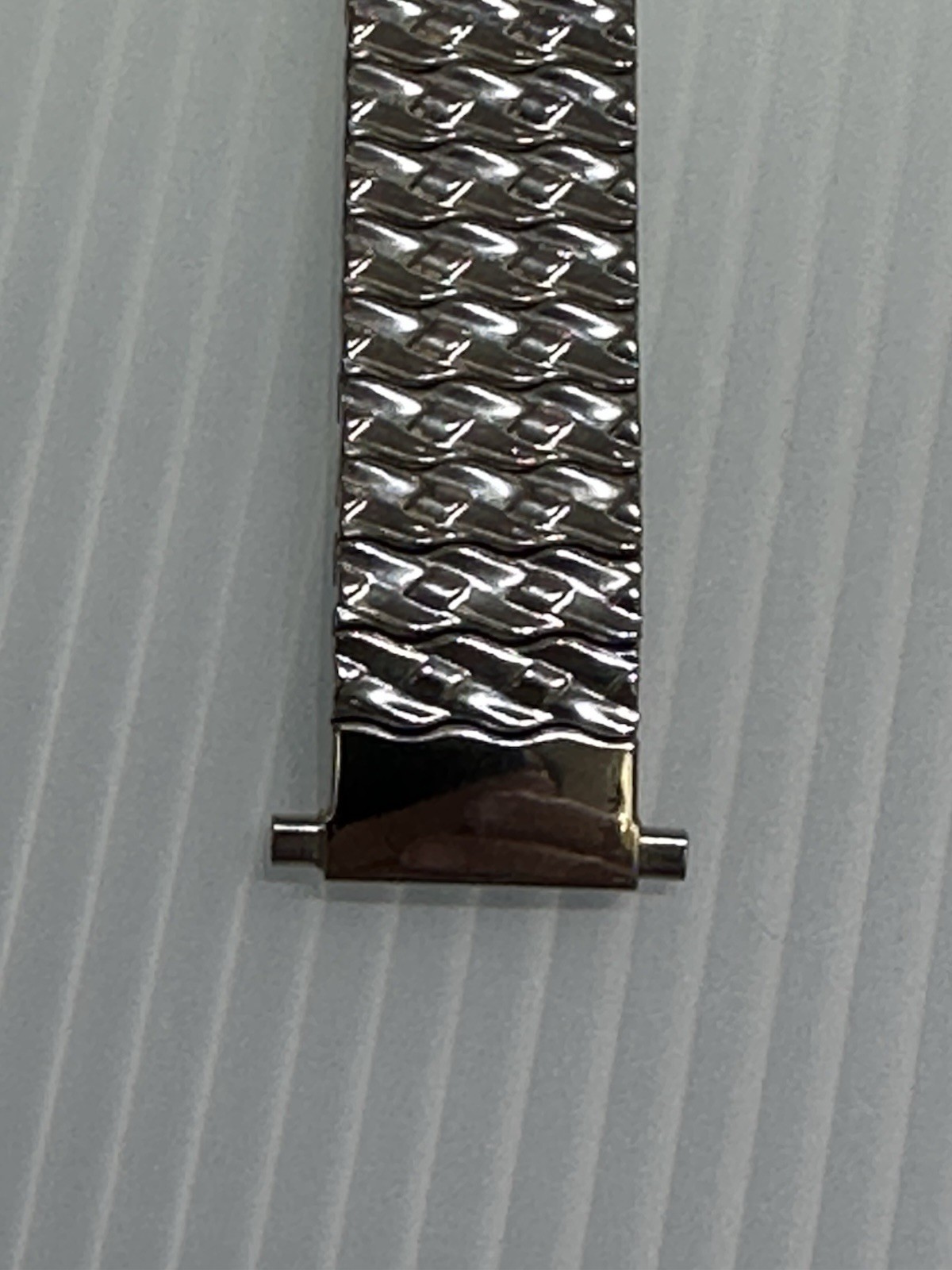 16 17 18 19 20 21 mm VINTAGE 60s SPEIDEL STAINLESS STEEL MENS STRETCH WATCH BAND