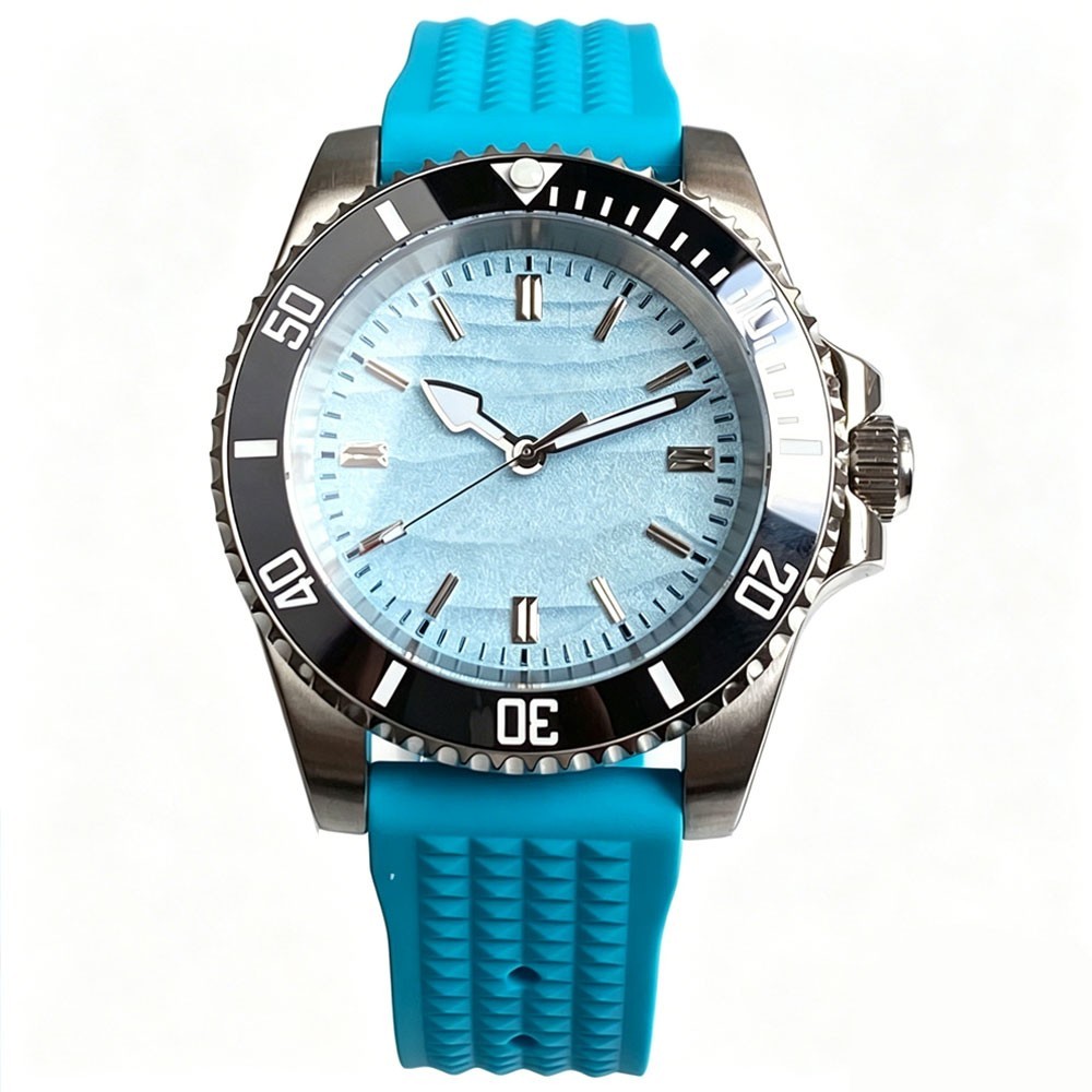 20ATM Diver 40mm Sapphire Glass Textured Dial Automatic NH35 PT5000 Men Watch