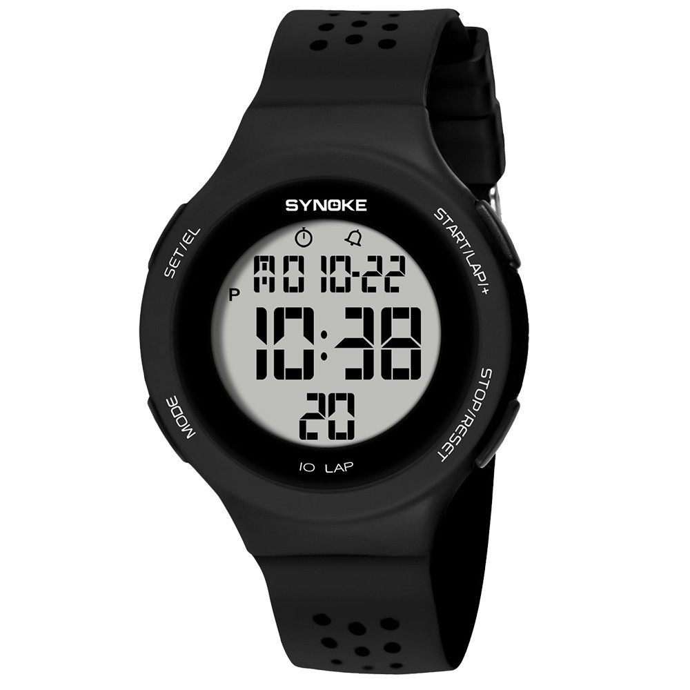 Womens Girls Outdoor Sport Digital Watch Waterproof Back Light LED Watch Gift