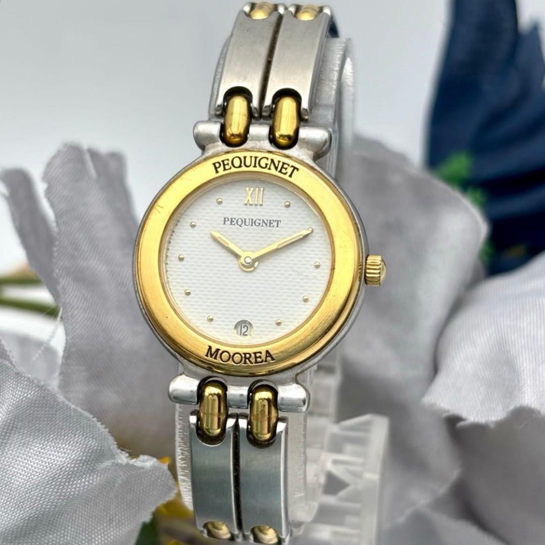 PEQUIGNET MOOREA Ladies Quartz Two-Tone Stainless Steel Watch