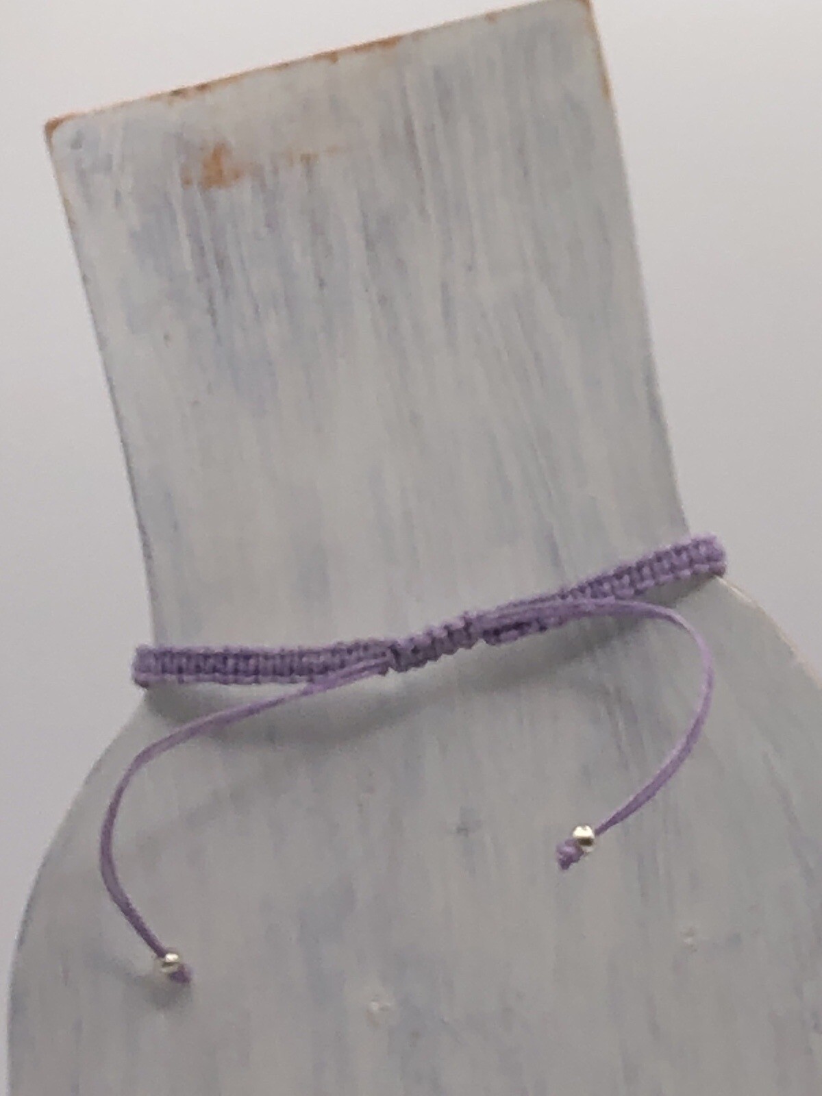 Handmade Macrame Square Knot Adjustable Bracelet with Ruby Zoisite Gemstones