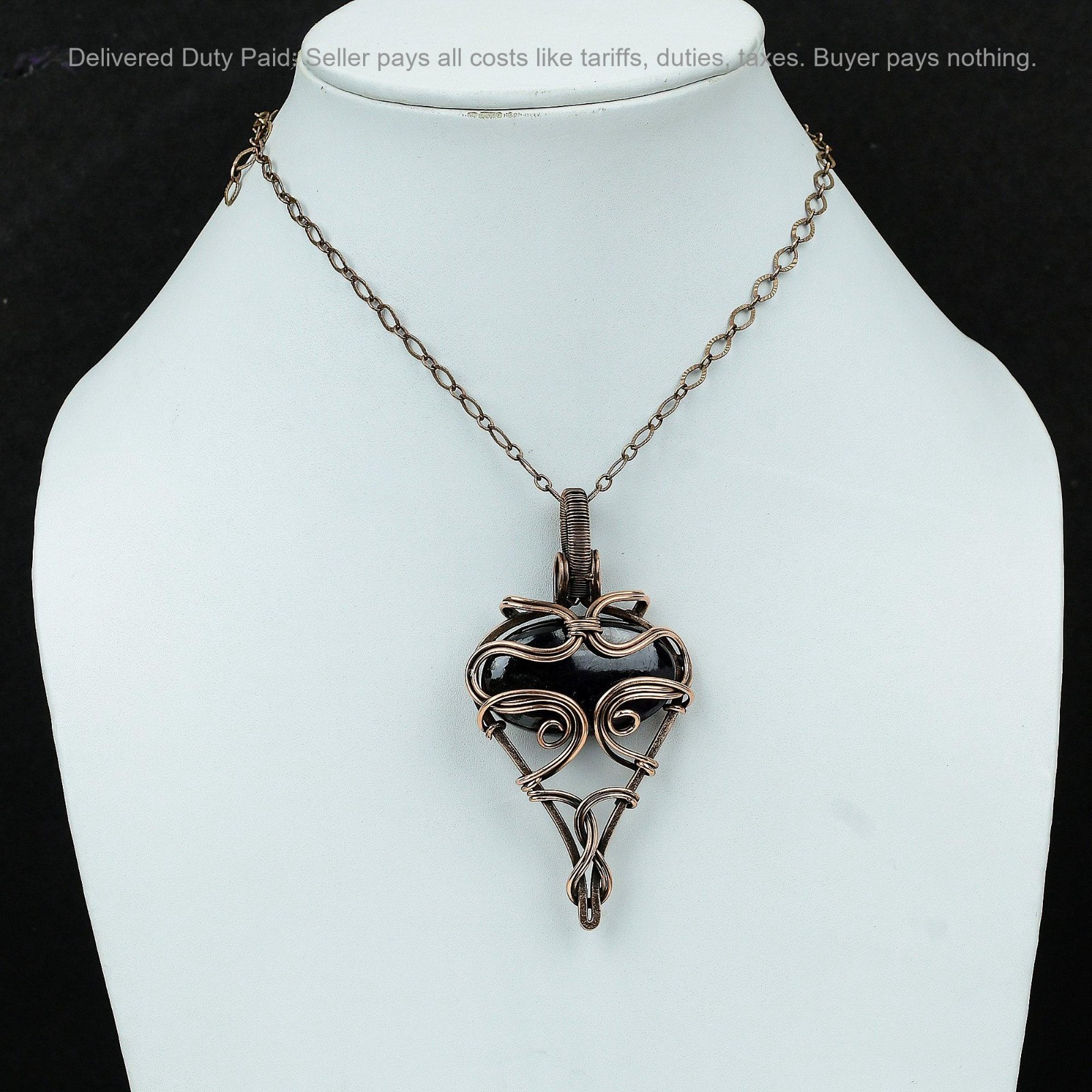 Sugilite Stone Copper Trendy Birthday Wire Wrapped Engagement Pendant Jewelry