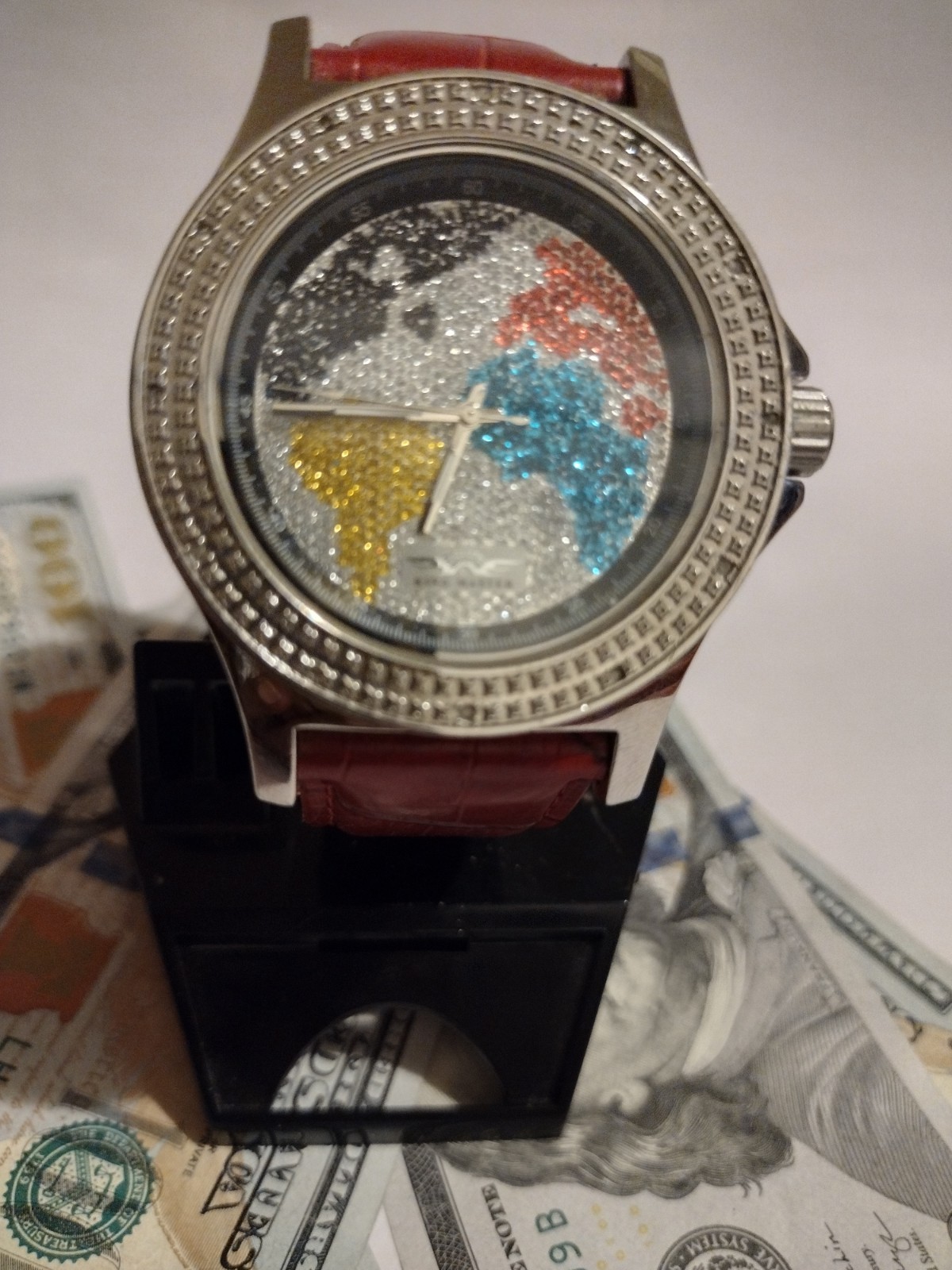 King Master Genuine Diamond 201 LUXURY WATCH