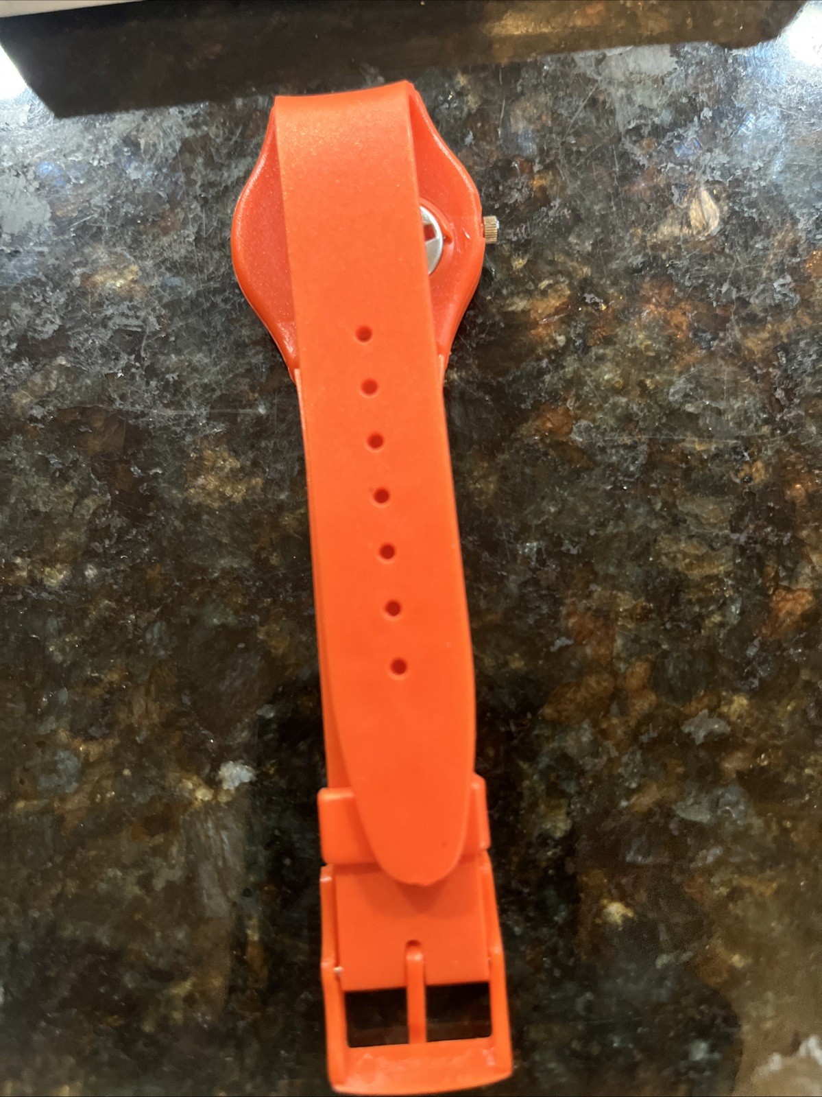 VTG Tropicana Orange Watch Rare NOS Orange Band Orange Face Untested