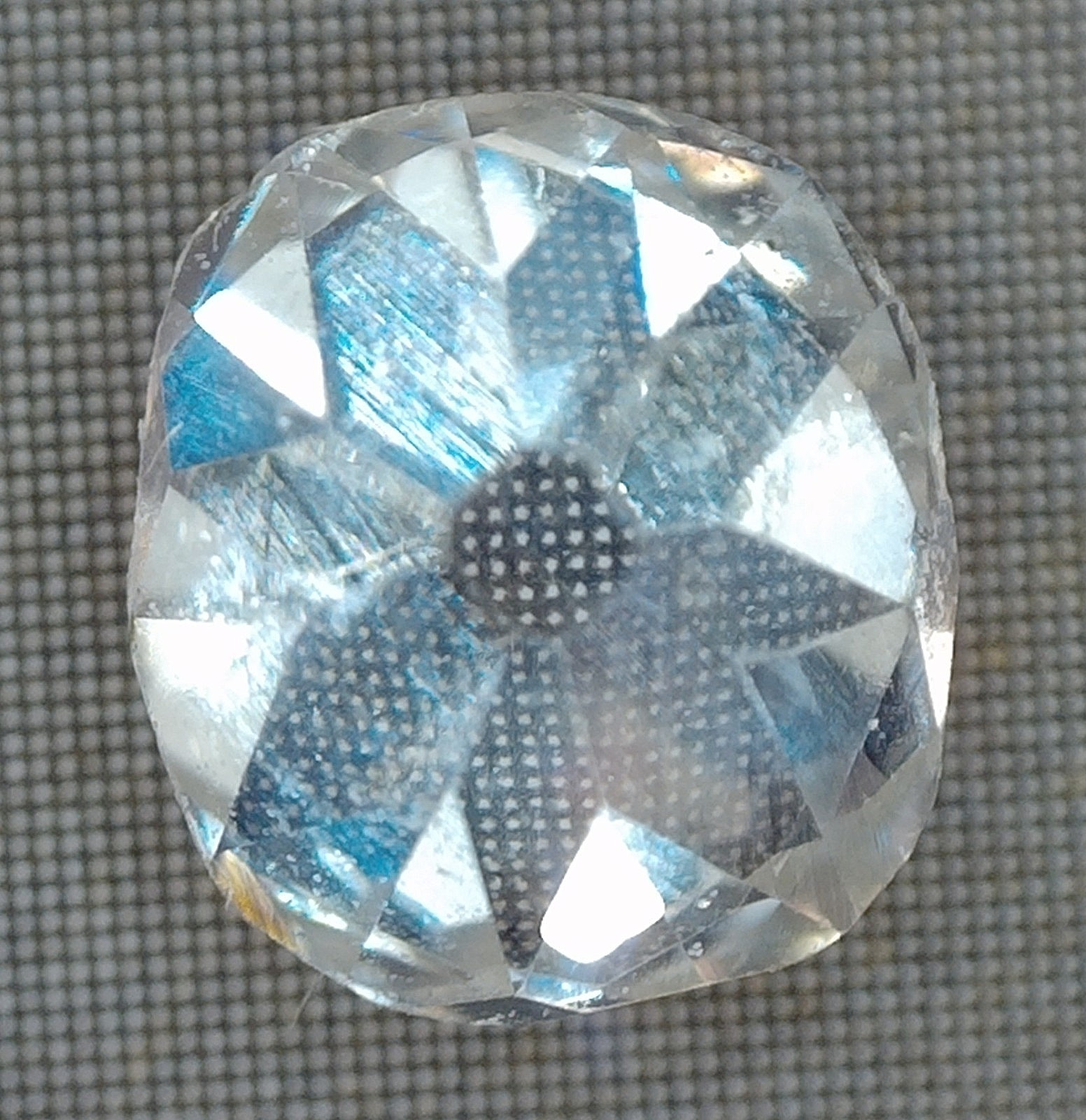 .45ct – 4.40mm x 3.90mm White Mine Cushion Cut Natural Loose Diamond IJ/SI1