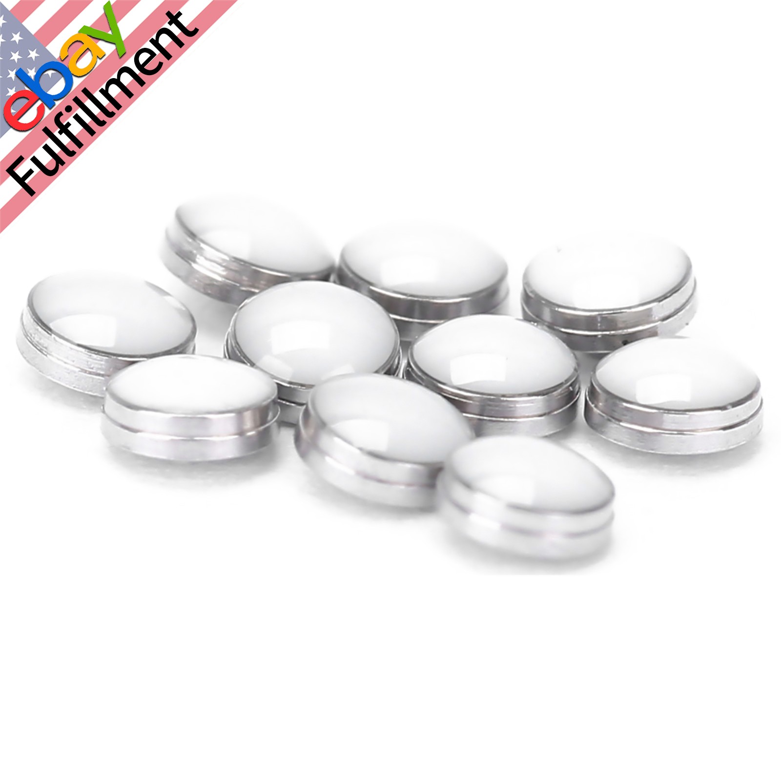 10Pack 2mm Watch Luminous Bezel Night Dots Watch Dial Decorative Accessories