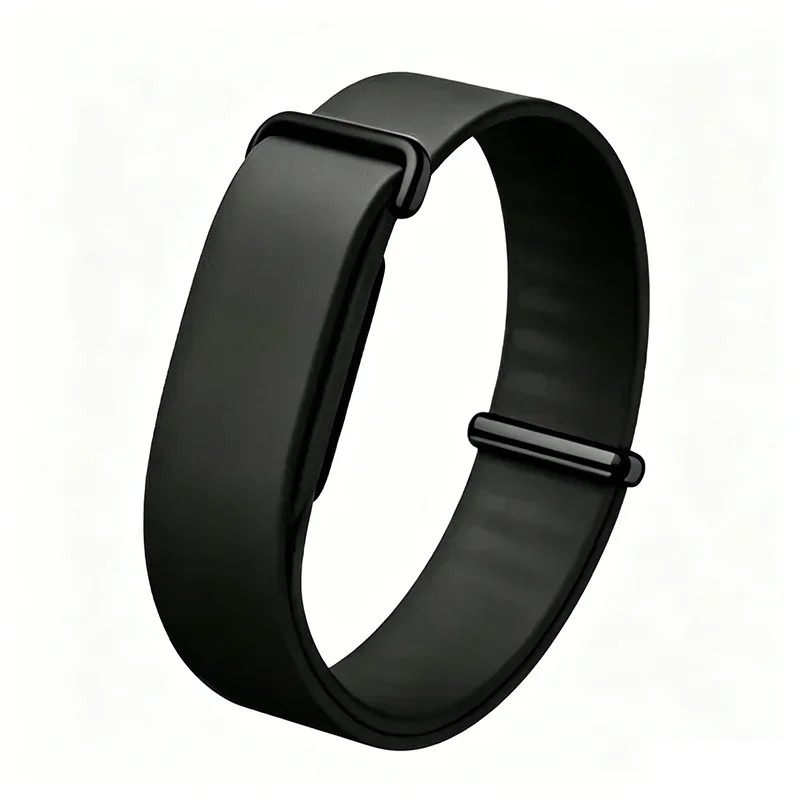 Sports Silicone Strap Fitbit Air Rubber Metal Ring Bracelet Band Loop Wristband