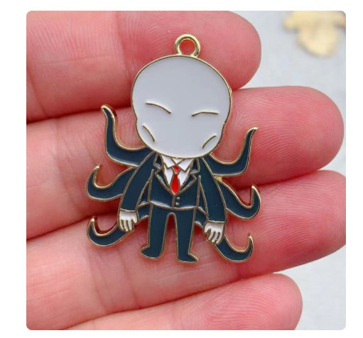new 80Pcs Halloween Ghost Charm bracelet necklace Pendant DIY Jewelry Making