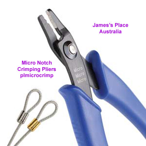 Crimping Pliers – Single, Double Notch, or Micro.