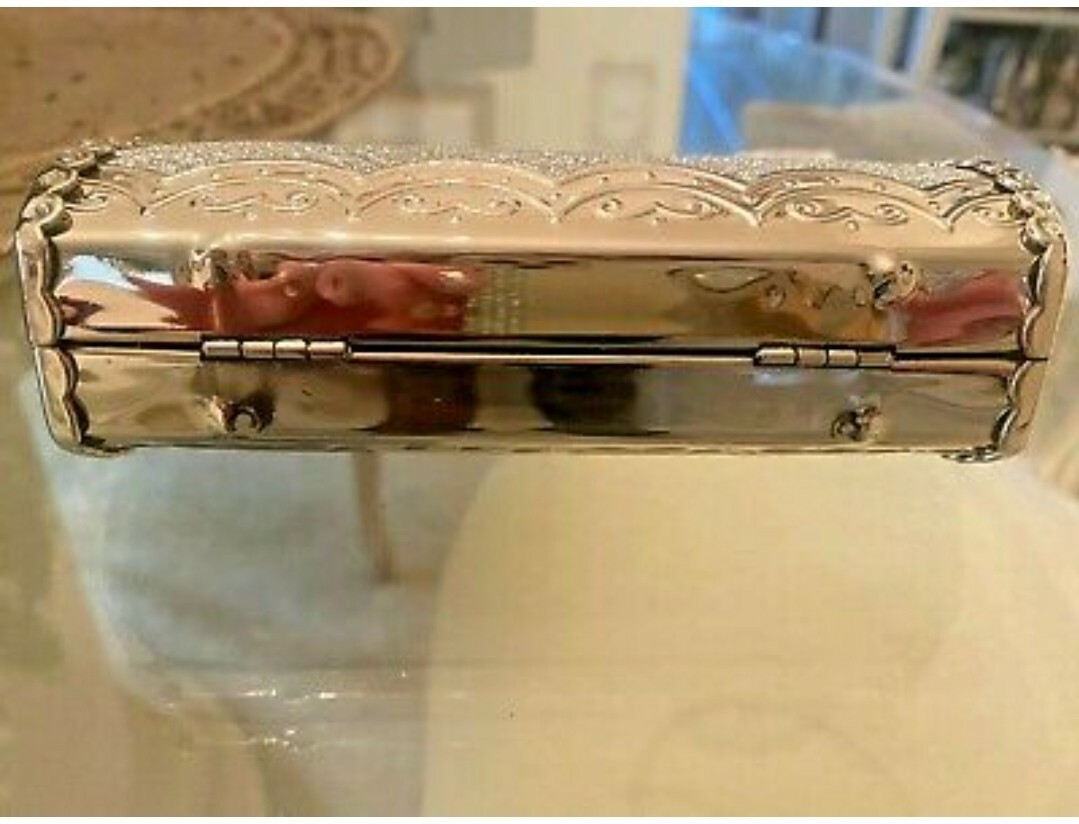NEW VTG Limited Edition Manhattan by CROTON Rhinestone Bling Watch & Purse Set