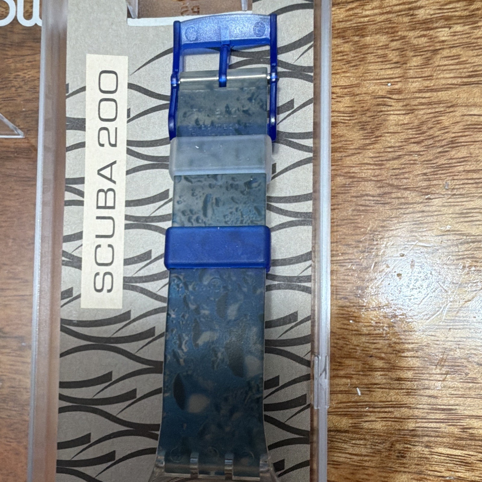 1995 Scuba 200 Swatch Watch Water Drop SDK123 NOS Mint never worn. Beautiful 🤩