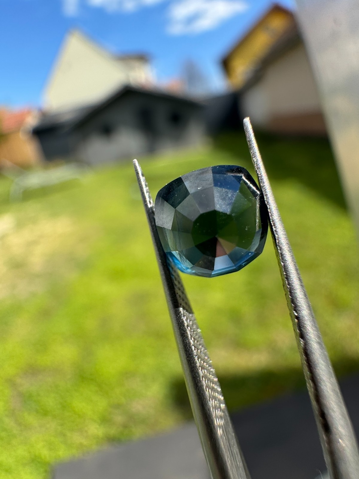 Natural No Heat Blue Sapphire 1.66ct Cushion Cut GRA Certified