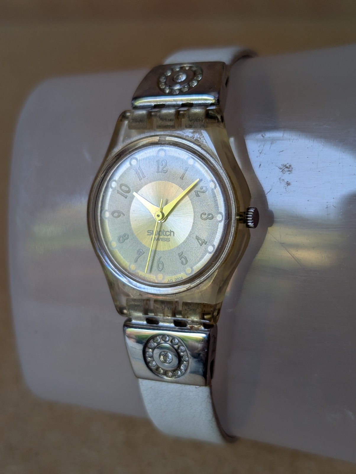 Swatch Vintage Ladies Swiss Watch AG 2004 Fully Working, New Battery