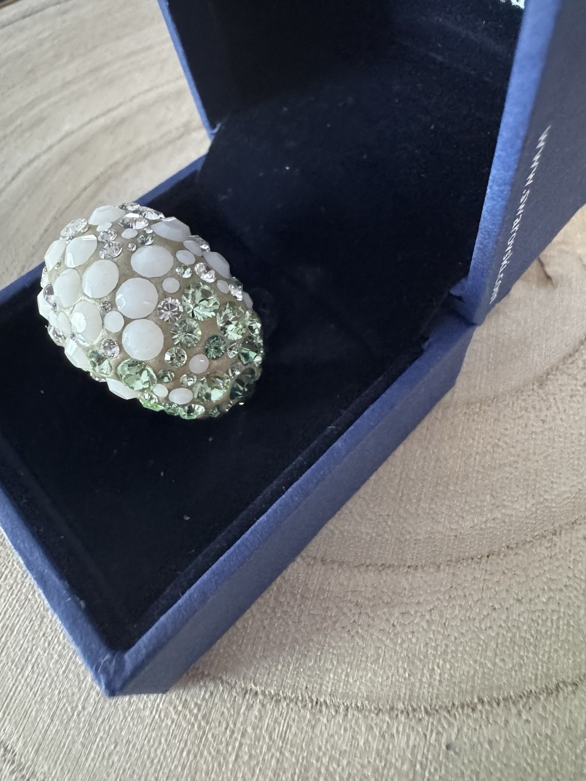 Swarovski Chic Dome Ring Size 52/ 5.75.