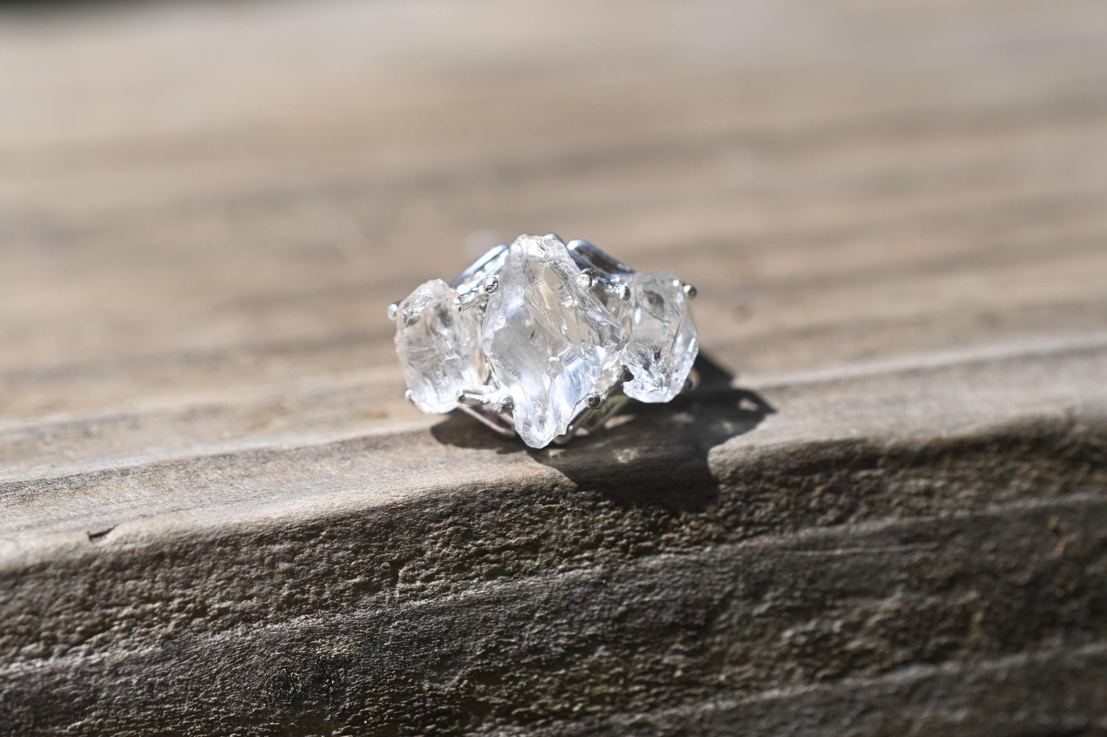 Engagement ring Lake county diamond sterling silver size 3 4 5 6 7 8 9 10 11 12