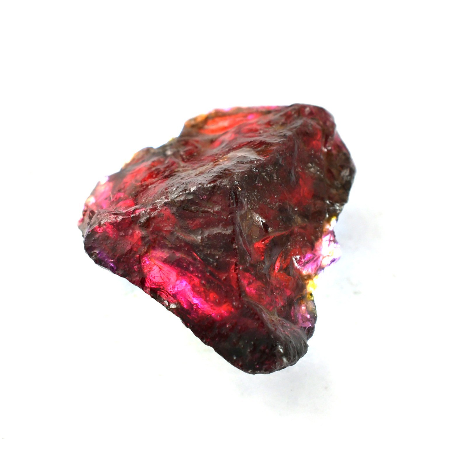 97.95 Ct Flawless Natural Red Painite Earth Mined Rough Untreated GIT Certified