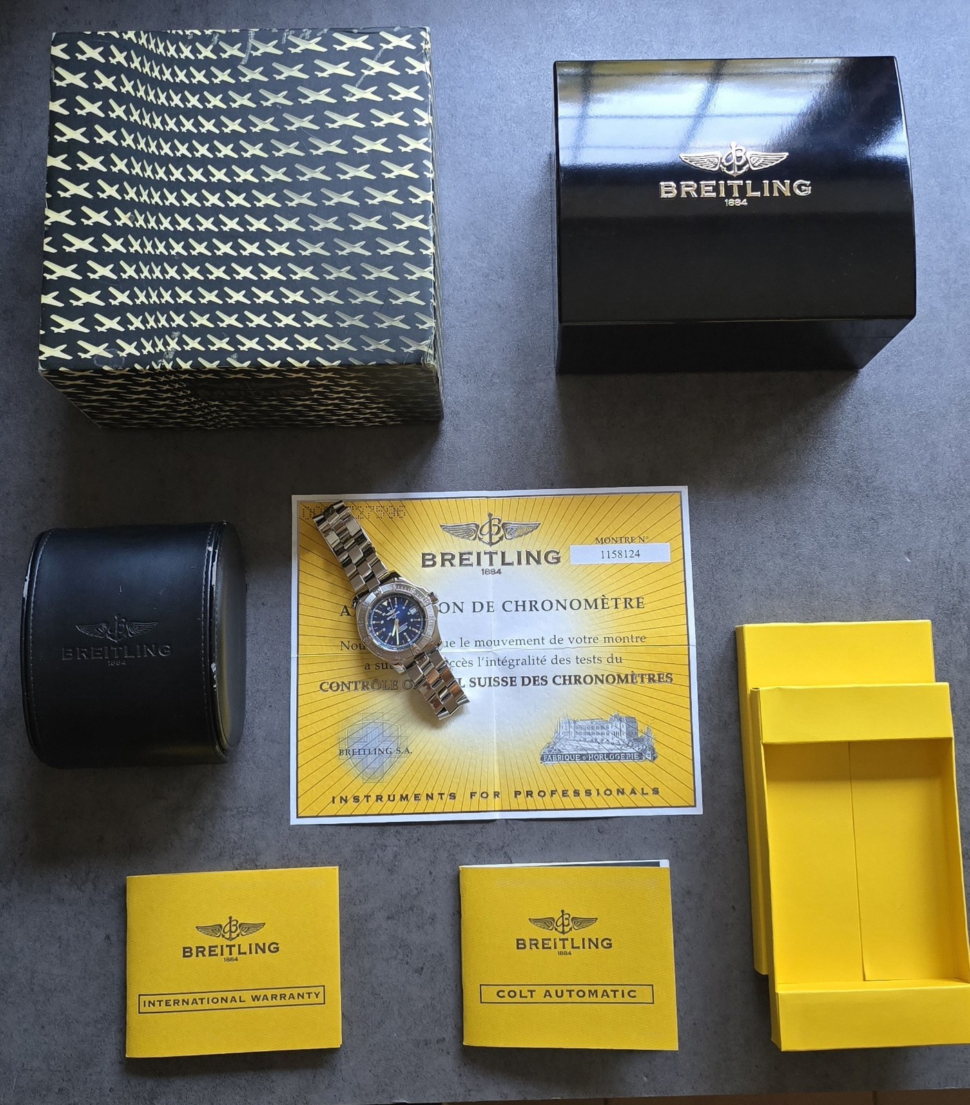 Breitling Aeromarine Colt 41 – NOS!