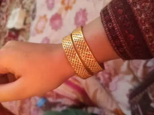 Indian Traditional Bollywood Gold plated Bangles Ethnic Bangle Sets for women