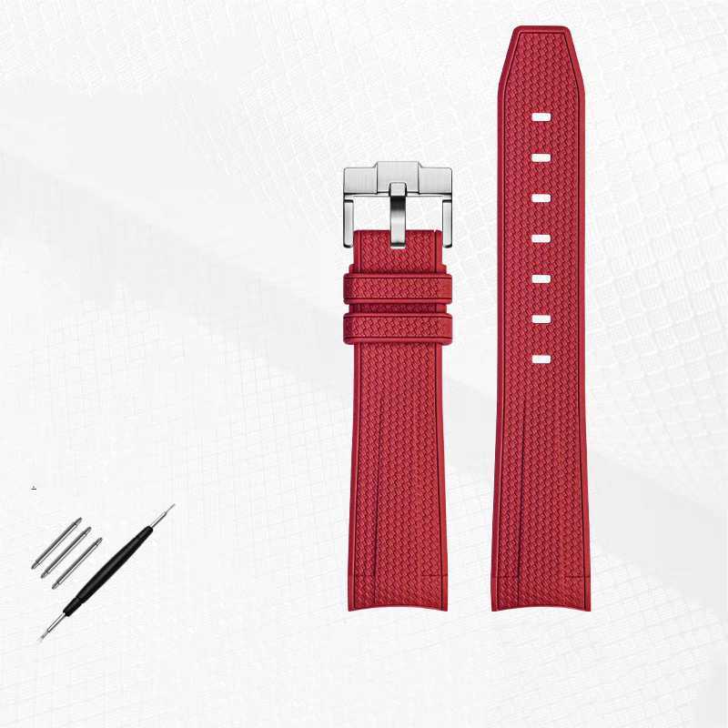 20mm Premium Rubber Watch Strap Band Bracelet Fits Omega Speedmaster Moonwatch