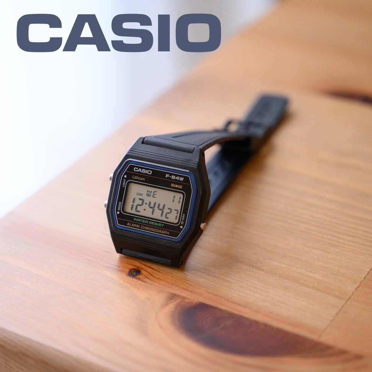 CASIO F-84W-1QJH JDM Model Classic Digital Watch