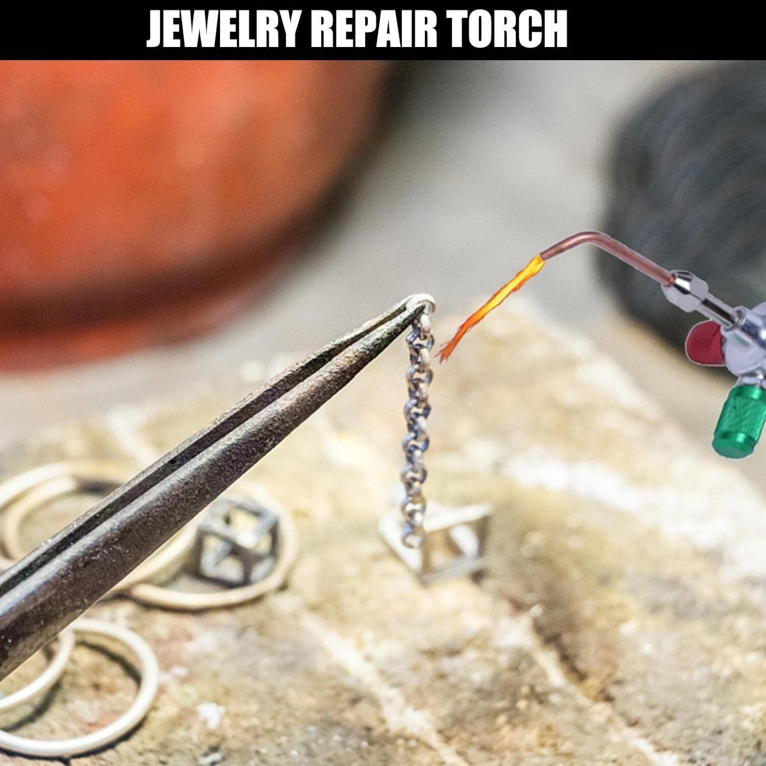 Hot Jewelry Jewelers Mini Micro Welding Soldering Torch Little Smith Gas W/5 tip