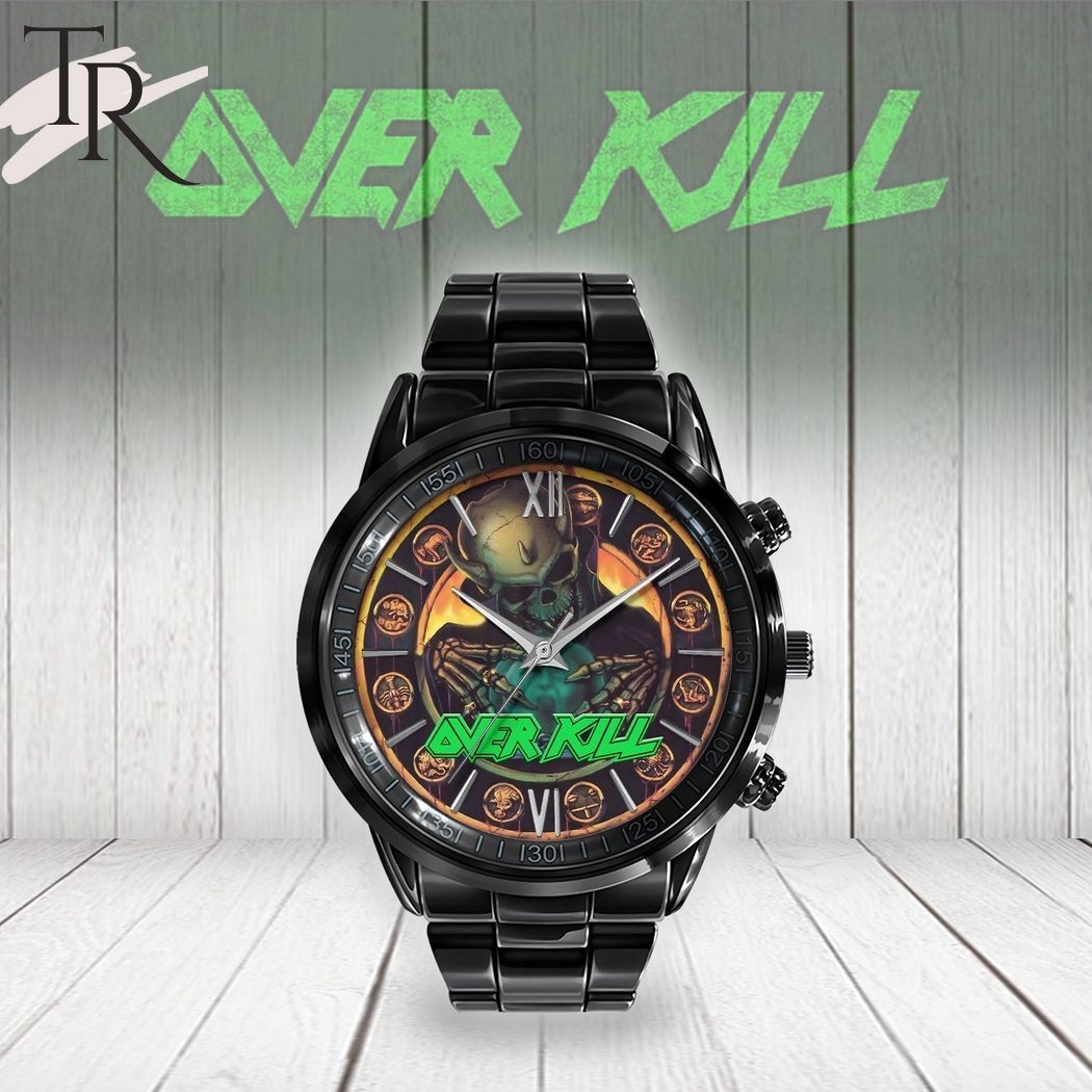 Over kill stainless steel watch