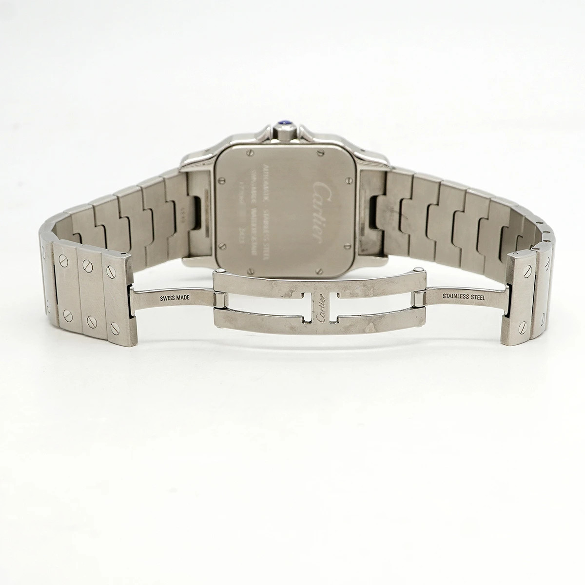 Cartier Santos Galbee XL W20098D6 32.1mm Silver Dial Automatic 2007 #OTW014