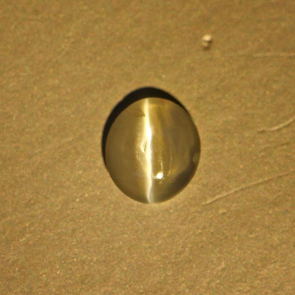 0.88 CTS THE NATURAL UnHeated chrysoberyl Oval SHAPE FREE SHIPPING
