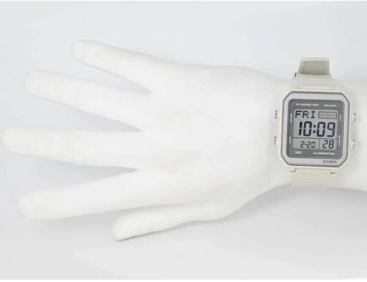 CASIO Collection W-221H-8AJF 5-Bar Water Resistance 10-Year BattWorld Time ,