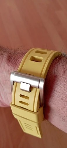 FKM Rubber Watch Strap Quick Release Waterproof Diving Watches Band 20mm/22mm