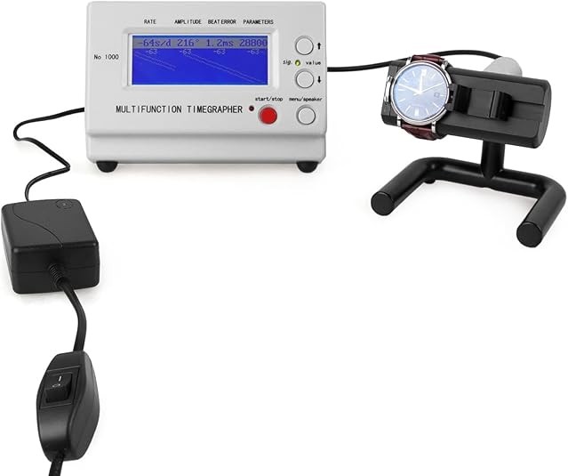 No.1000 Weishi Timegrapher Mechanical Watch Timing Machine Multifunction US Plug