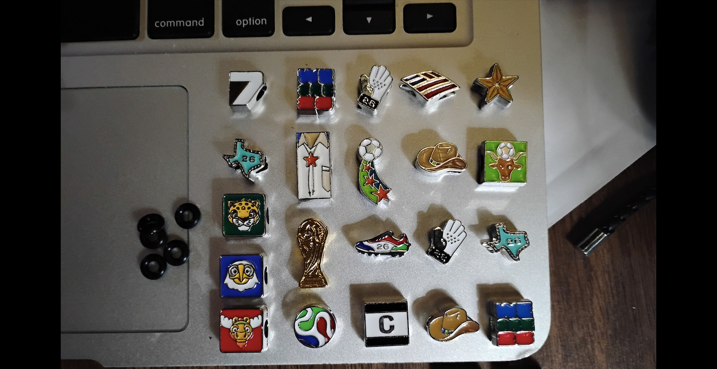 MAKE YOUR OWN Fifa World Cup Bank Of America Bracelet With Dallas Vibes!