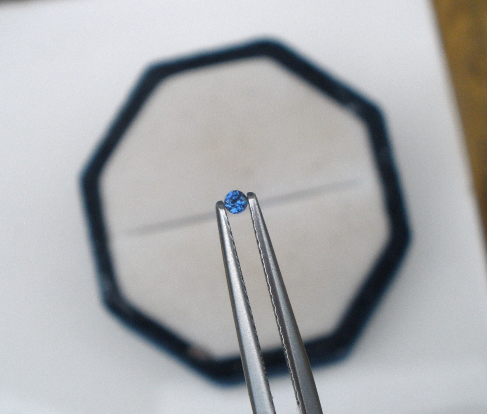 1.5mm Blue sapphire round loose faceted natural gem Top Quality