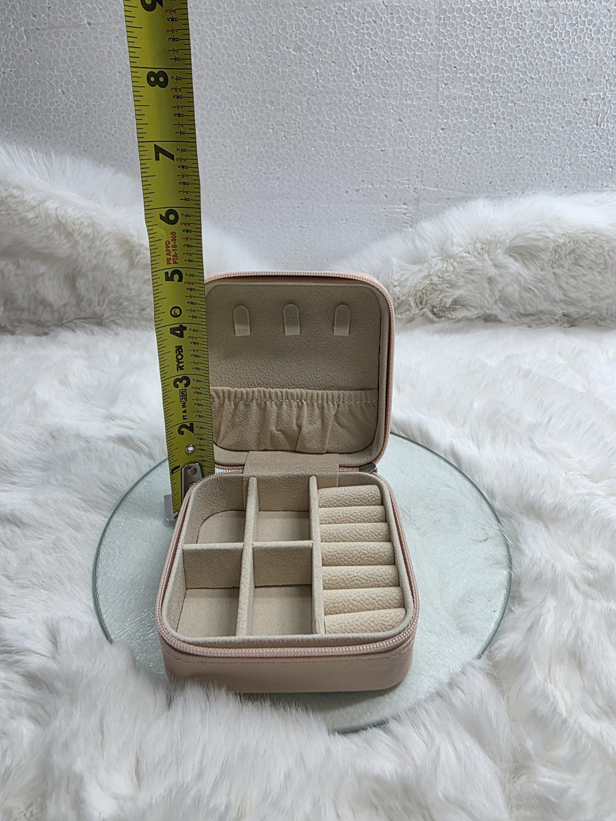 Mini Jewelry Travel Case,Small Jewelry Box,Traveling Jewelry Organizer,Portable