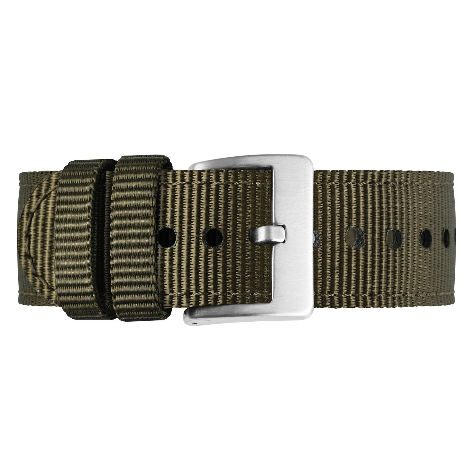 BISONSTRAP Nylon Watch Strap 18mm 19mm 20mm 22mm Quick Release and Breathable