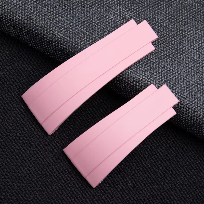 18mm FKM Rubber Strap Watch Band Fits Rolex Yacht Master 37mm 268655