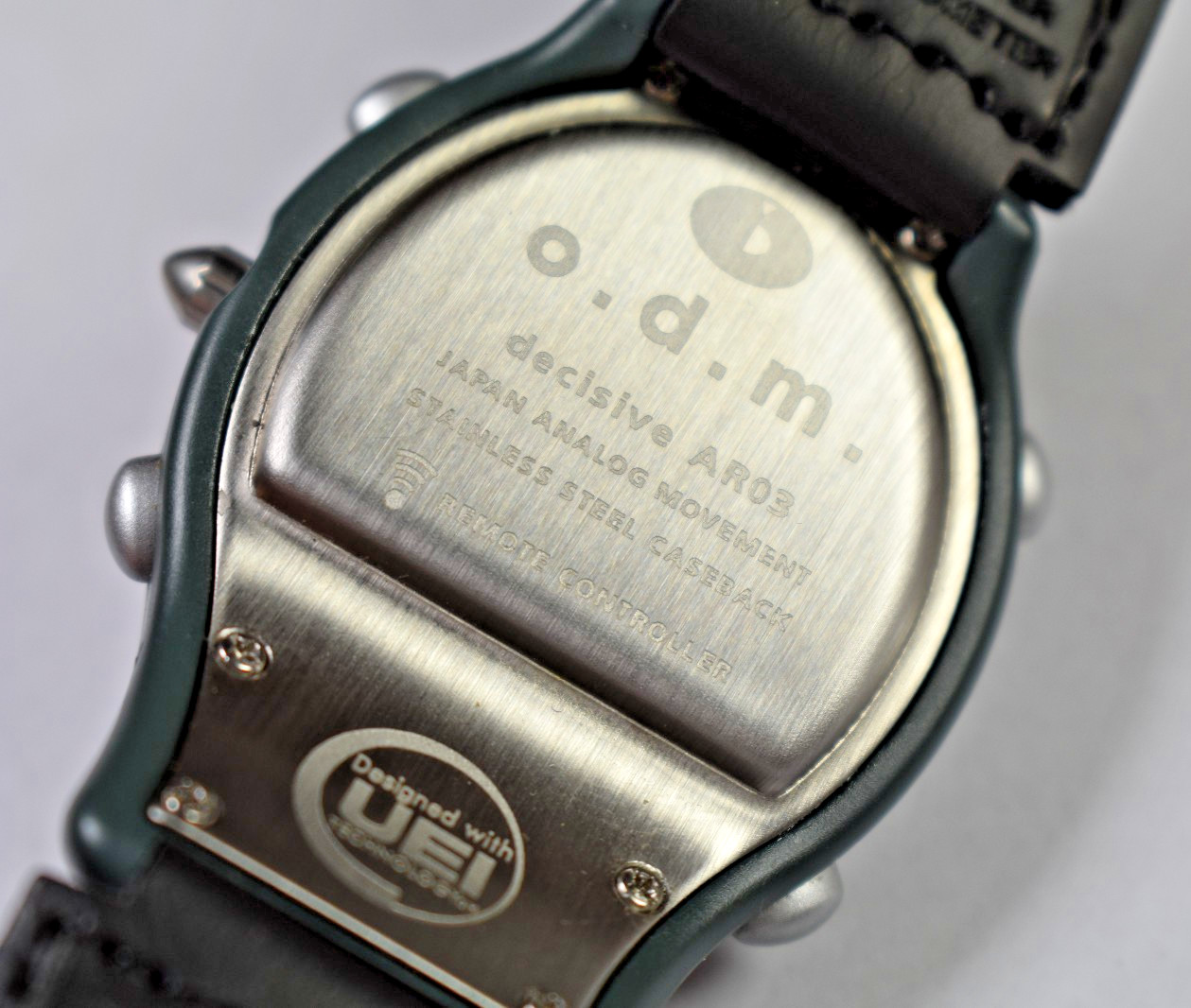 RARE!! ODM DECISIVE AR03 Remote Control Men’s Watch NEW BATTERIES!