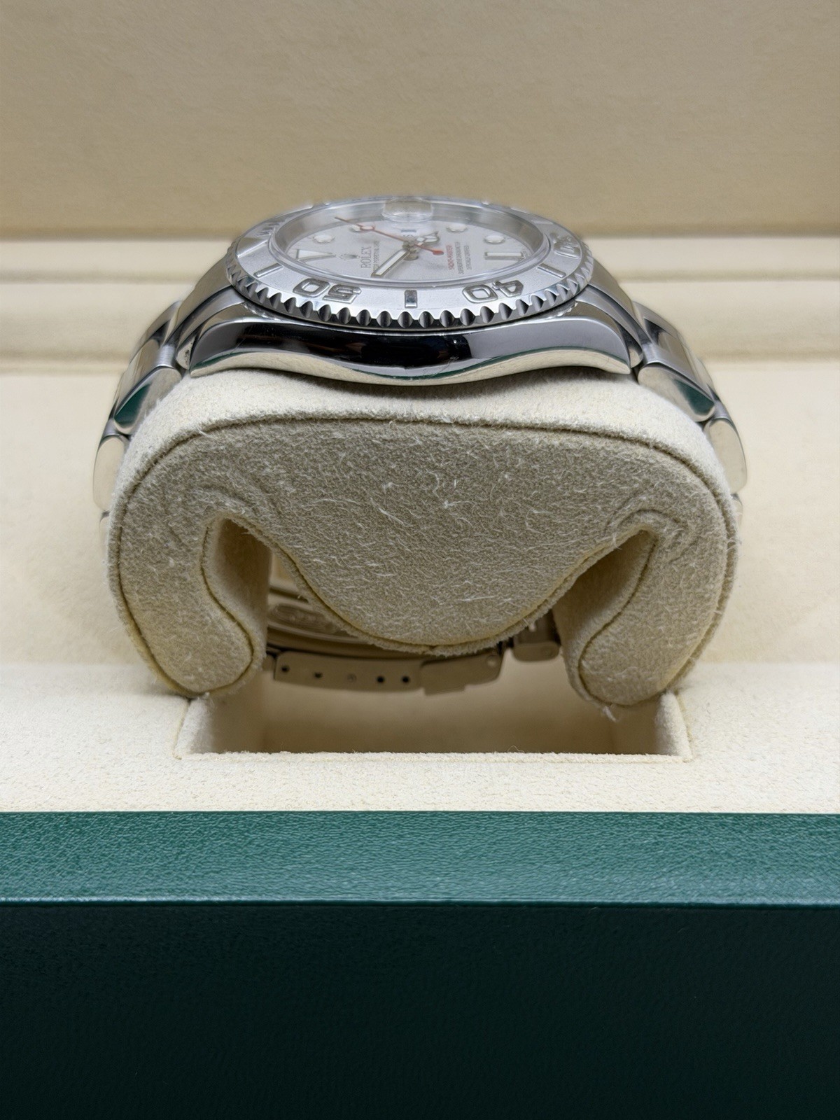 Rolex Yacht-Master 16622 Rhodium Dial Platinum Steel 40mm Men’s Watch