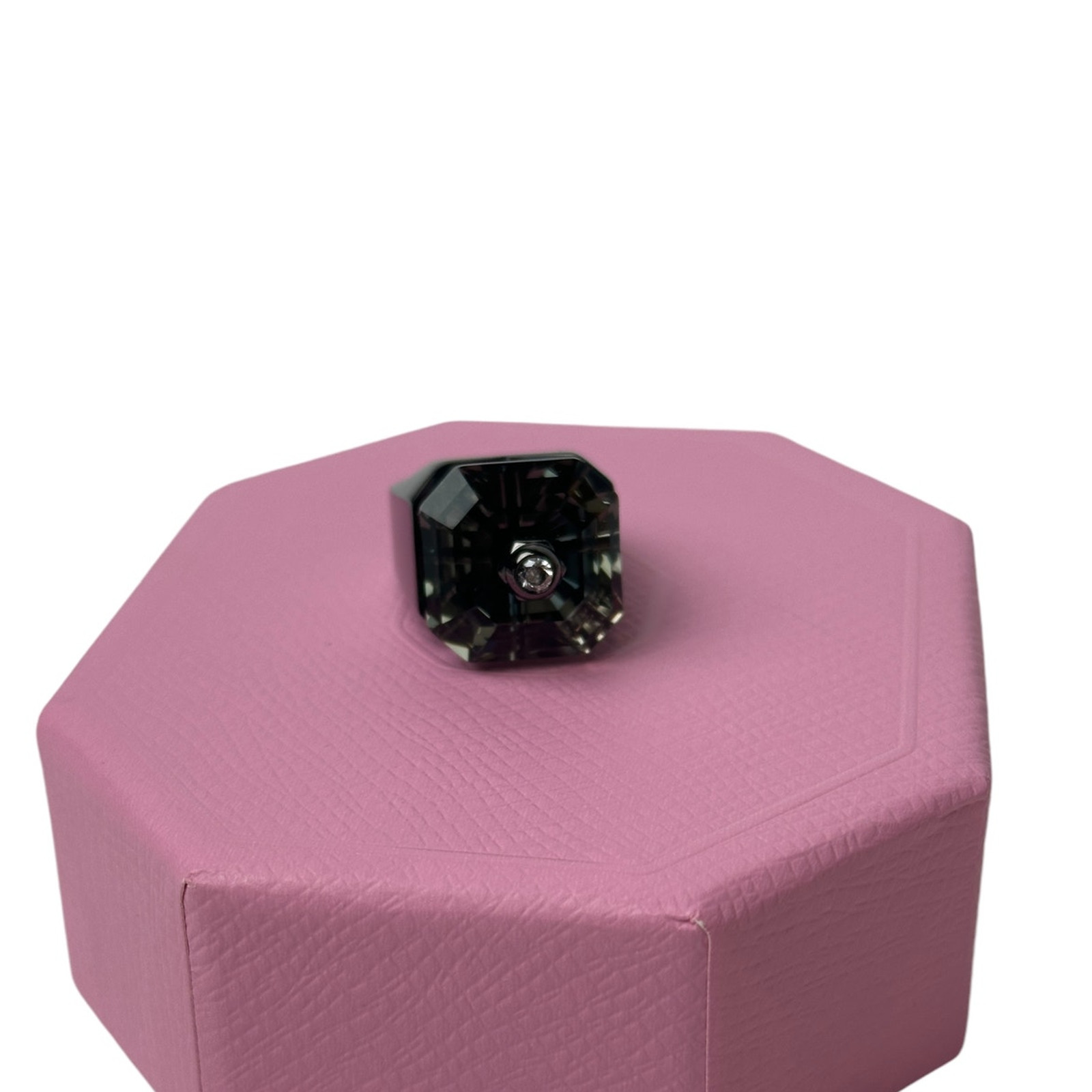 Swarovski Numina cocktail ring Octagon cut, Black, EUR 62 / 9.5 USA
