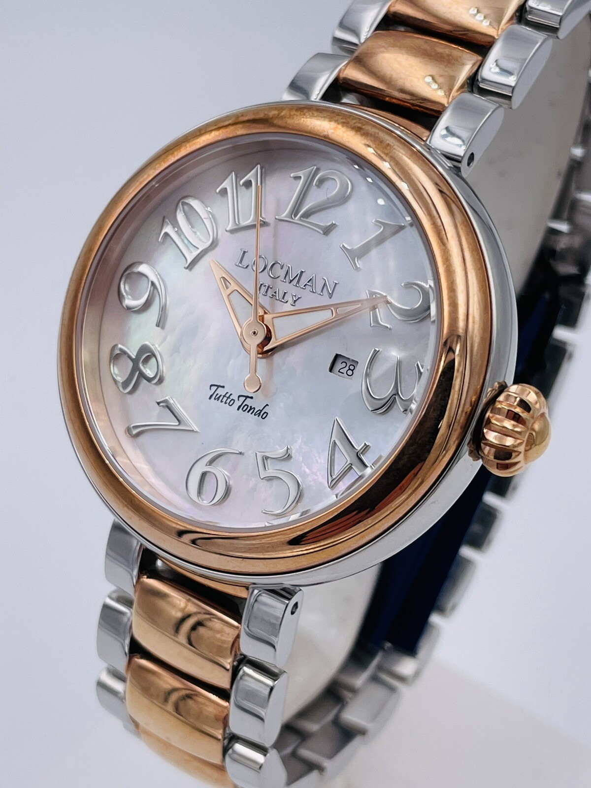 Locman Tutto Tondo Lady Watch 32mm Stainless Steel/Gold 36AOW/660 New